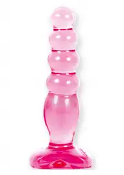 Анальные пробки розовые