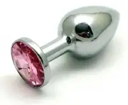 Анальные пробки розовые