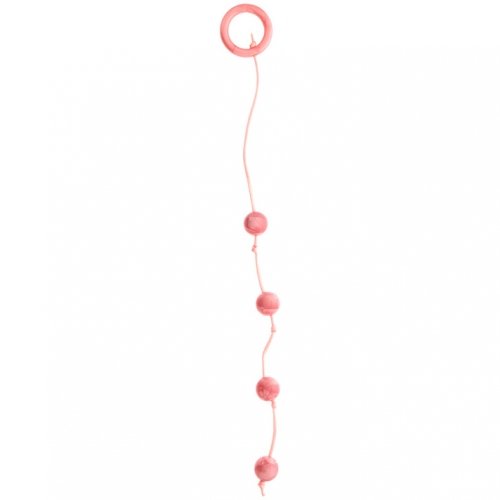 Анальная цепочка Good Vibes Anal Beads Medium, розовая photo 1