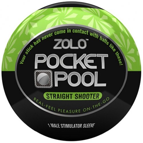 Мастурбатор ZOLO POCKET POOL STRAIT SHOOTER photo 1