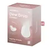 Вибратор для наружной стимуляции Satisfyer Dew Drop White, 2 мотора, 12 режимов, мягкий корпус photo 6