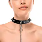 Ошейник с шипами и поводком Art of Sex - Collar Spikes and Leash photo 1