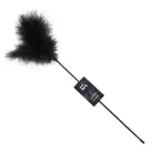 Щекоталка черная Art of Sex - Feather Paddle, перо молодого индюка photo 1