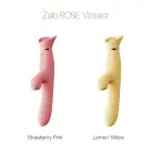 Вибратор с подогревом и вакуумной стимуляцией клитора Zalo - ROSE Vibrator Strawberry Pink photo 9