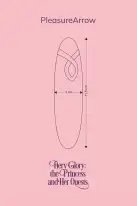 Мини-вибратор FairyGasm PleasureArrow blue photo 10