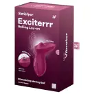 Вибратор для клитора с жемчужной стимуляцией Satisfyer Exciterrr Berry, 2 независимых мотора photo 6