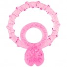 Кольцо BASICX TPR DOUBLE COCKRING 1INCH, розовое photo 1