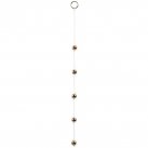 Анальные бусы PLASTIC GOLD ANAL BEADS photo 1