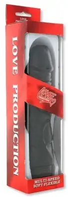 Вибратор LOVE PRODUCTION BLACK 22 СМ photo 2