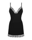 Сорочка и трусики Obsessive Bella Rou chemise & thong XL/2XL photo 3