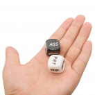 Черно-белые кости, 1 пара photo 3