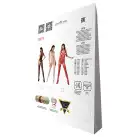 Ажурный бодистокинг с имитацией чулок Passion BS074 black photo 5