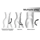 Вибратор-стимулятор Dorcel INFINITE JOY BLACK, многофункциональный, унисекс photo 4