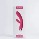 Интеллектуальный вибратор кролик с подогревом Svakom Angel Plum Red photo 7