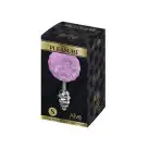 Металлическая анальная пробка Кроличий хвостик Alive Fluffy Twist Plug S Purple, диаметр 2,9 см photo 3