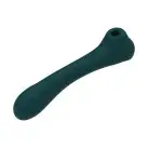 Вибратор и вакуумный клиторальный стимулятор 2-в-1 Alive Quiver Teal обновленная модель photo 4