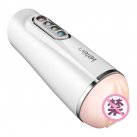 Мастурбатор Leten EVA vagina cup с вибрацией, голосом и автоматическим сжатием photo 3