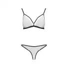 Комплект белья ORIHIME SET white XXL/XXXL - Passion: стрэпы: лиф и трусики photo 3