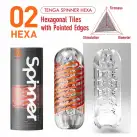 Tenga Spinner Masturbator Hexa спиральный мастурбатор, 13х4.5 см photo 5