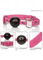 CalExotics Tickle Me Pink Ball Gag - кляп с шариком photo 2