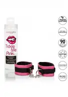 CalExotics Tickle Me Pink Universal Cuffs - универсальные дизайнерские наручники photo 3