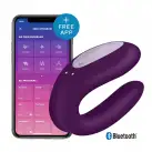 Вибратор для пар Satisfyer Double Joy Violet photo 1